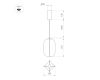 Подвесной светильник Arlight SP-SETA-HANG-L410х300-7W Warm2700 (WH, 320 deg, 230V) (IP20, Натуральный шелк) 056883