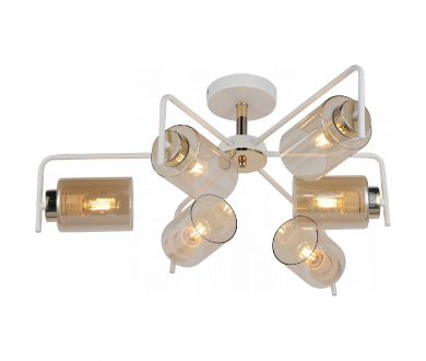 Люстра на штанге Illumico IL8248-6COU-79 WH GD