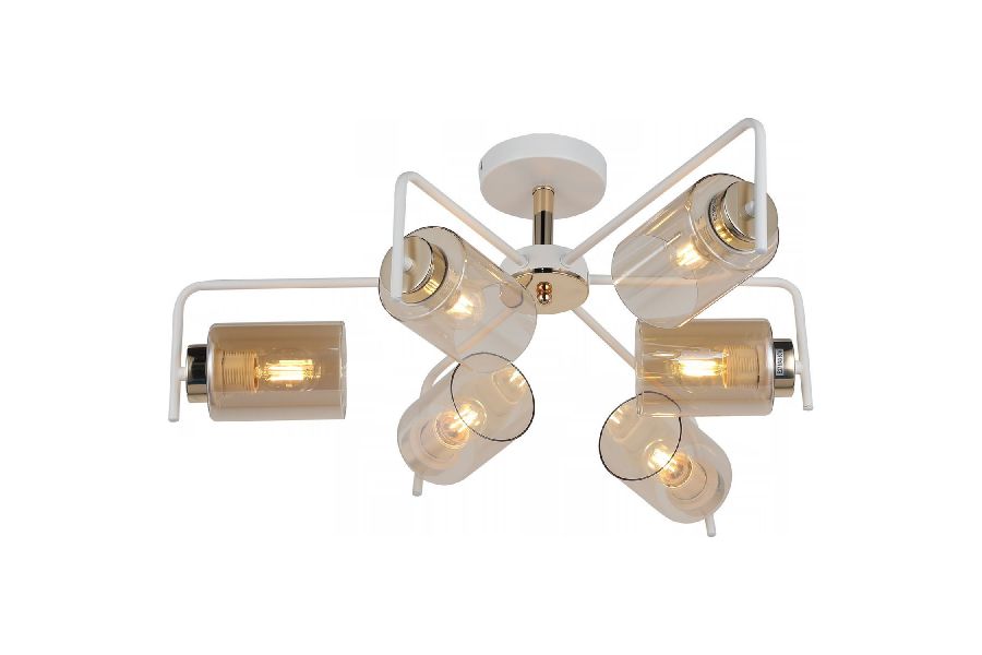 Люстра на штанге Illumico IL8248-6COU-79 WH GD