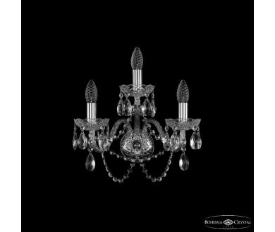 Купить Бра Bohemia Ivele Crystal 1402B/2+1/160 Ni Бра Bohemia Ivele Crystal 1402B/2+1/160 Ni