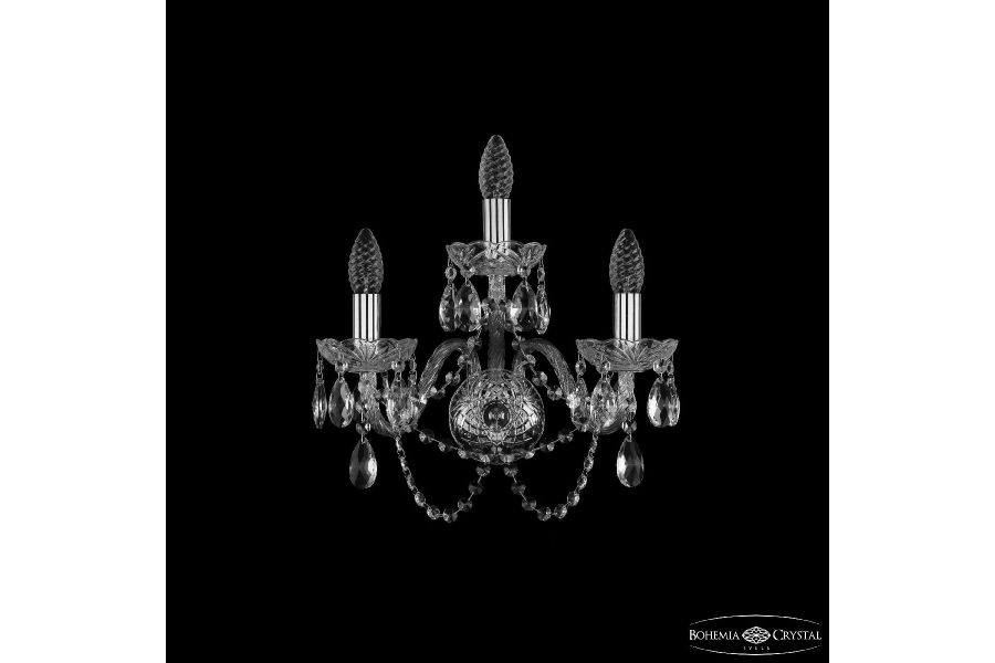 Бра Bohemia Ivele Crystal 1402B/2+1/160 Ni