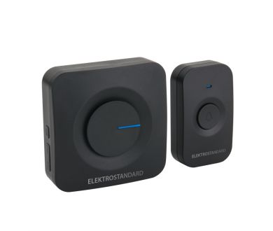 Звонок беспроводной Elektrostandard DBQ23M WL 52M IP44 черный 4690389142635