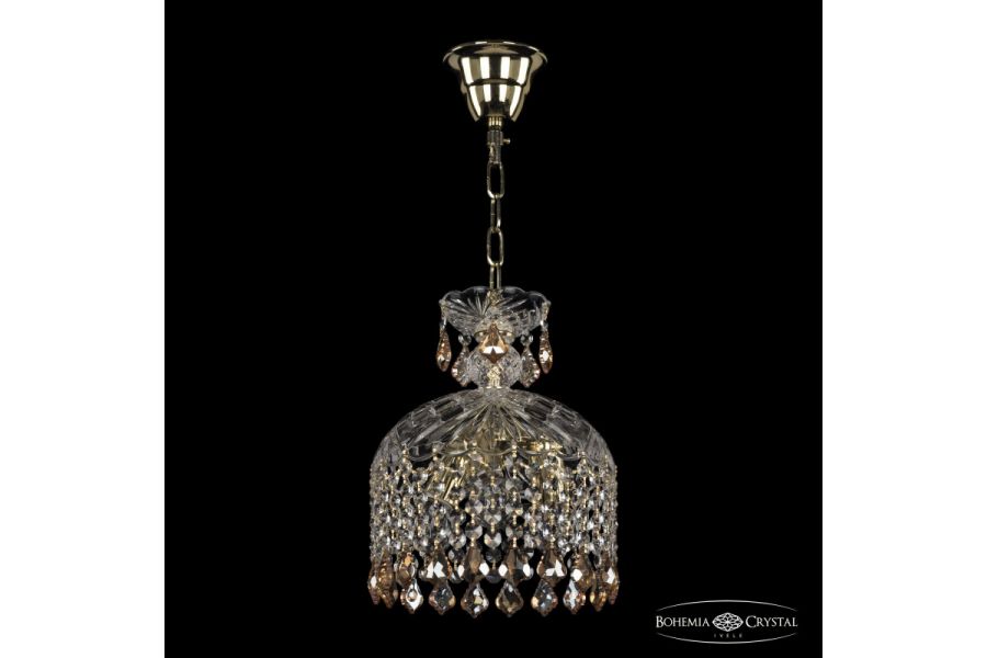 Подвесная люстра Bohemia Ivele Crystal 14781/22 G Leafs K721