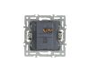 Механизм выключателя одноклавишный непроходной Arlight SWT-MK01-PL-WH (250V, 16A) 043710