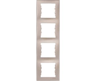Рамка 4-постовая вертикальная Schneider Electric Sedna SDN5802068