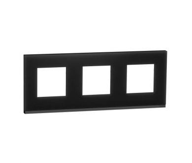 Рамка 3-постовая Schneider Electric Unica New NU600686
