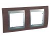 Рамка 2-постовая Schneider Electric Unica Top MGU66.004.0M4
