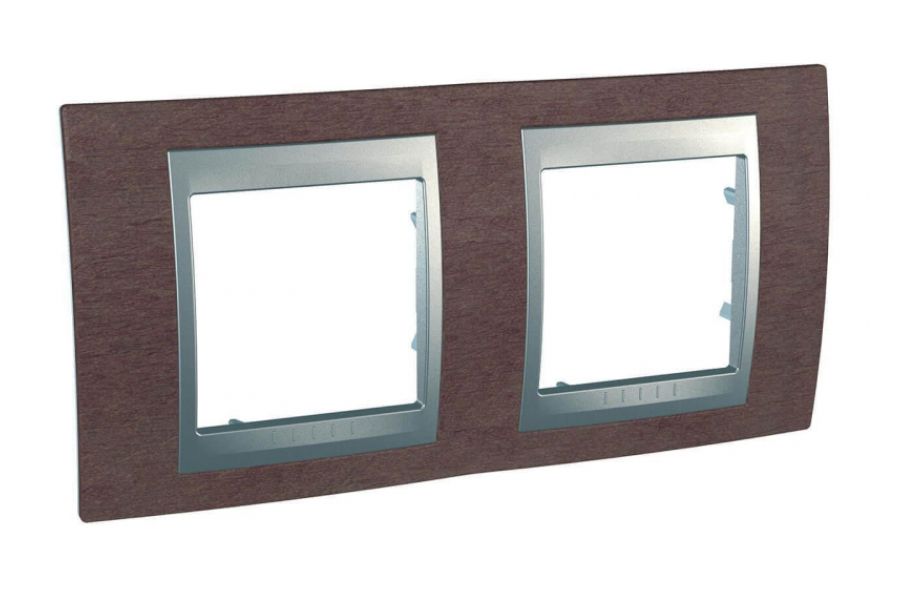 Рамка 2-постовая Schneider Electric Unica Top MGU66.004.0M4