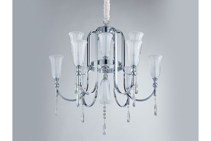 Подвесная люстра Newport 4800 4806+4/C chrome М0068413