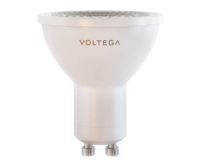 Лампа светодиодная Voltega GU10 7W 4000К прозрачная VG2-S1GU10cold7W 7061