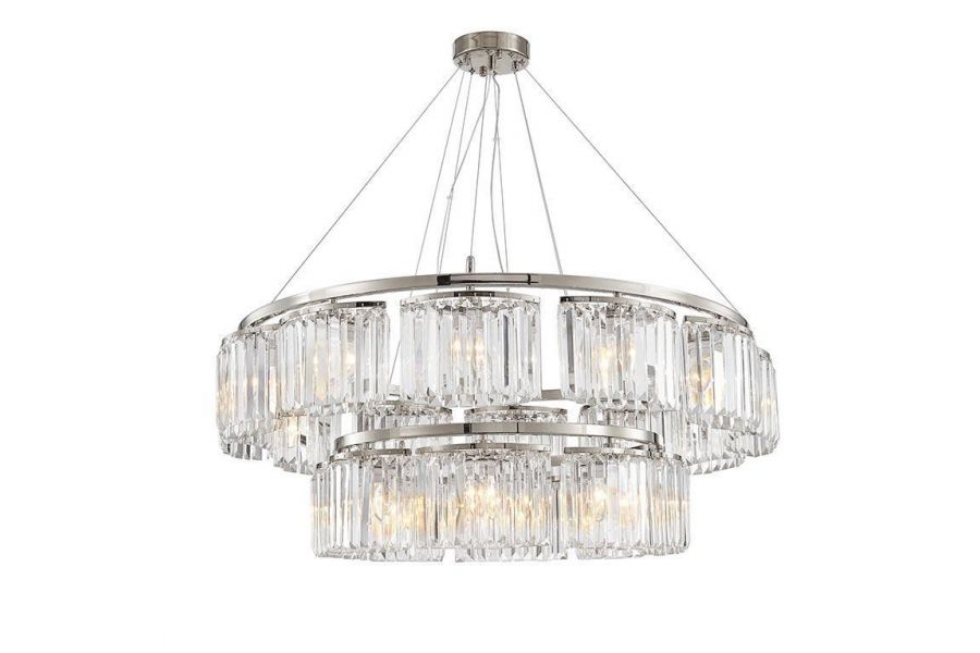Подвесная люстра Newport 4358+12/S Chrome М0062828