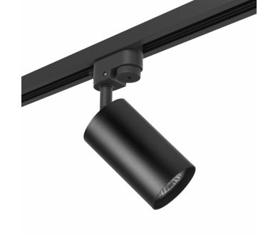 Трековый светильник Lightstar Track 1 black R1T437 (214437+592057)