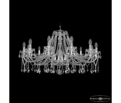 Подвесная люстра Bohemia Ivele Crystal 1413/12/360 Ni