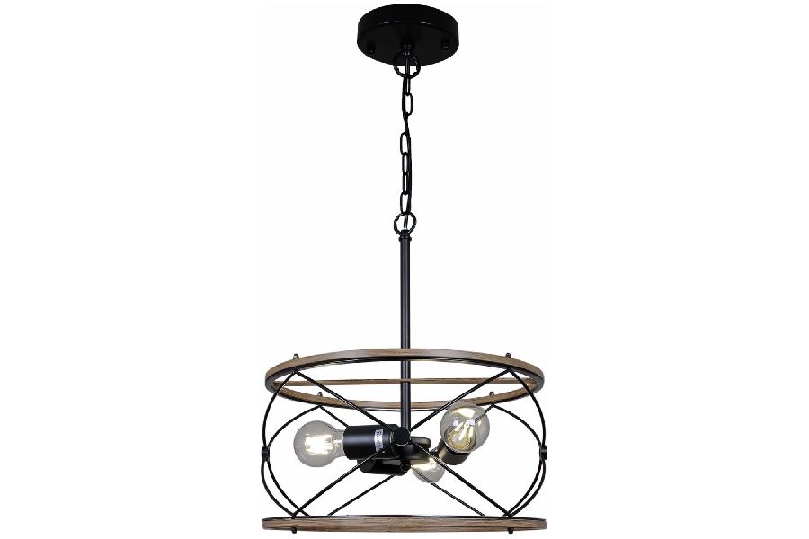 Подвесная люстра Illumico IL1008-3P-05 BK WOOD