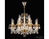 Подвесная люстра Bohemia Ivele Crystal 5402/8+4/195 G Amber/M-1H