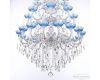 Подвесная люстра Bohemia Ivele Crystal AL78101/16+8+8/300/3d B WMN P Aquamarine/M-1F