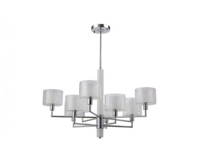 Люстра на штанге Crystal Lux MAESTRO SP-PL5+5 CHROME