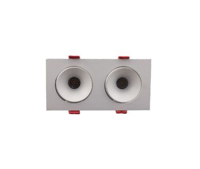 Встраиваемый светильник AM Group AM480-2 WH+WH 15,4W