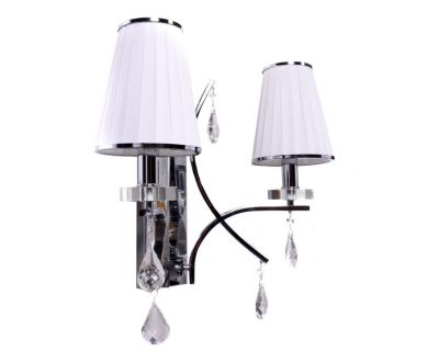 Бра Lumina Deco Glamour LDW 66247-2 WT+CHR