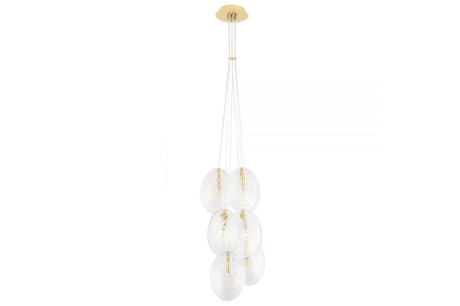 Подвесной светильник Crystal Lux MAR SP6 TRANSPARENTE