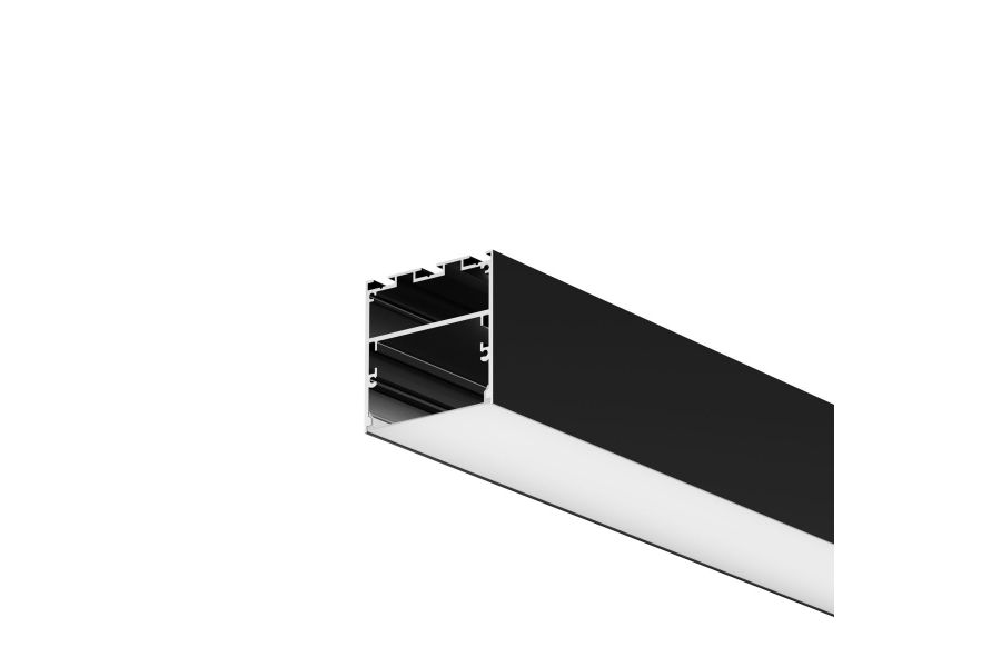 Алюминиевый профиль накладной-подвесной 50x50 Maytoni Led Strip ALM-5050T-B-2M 633008