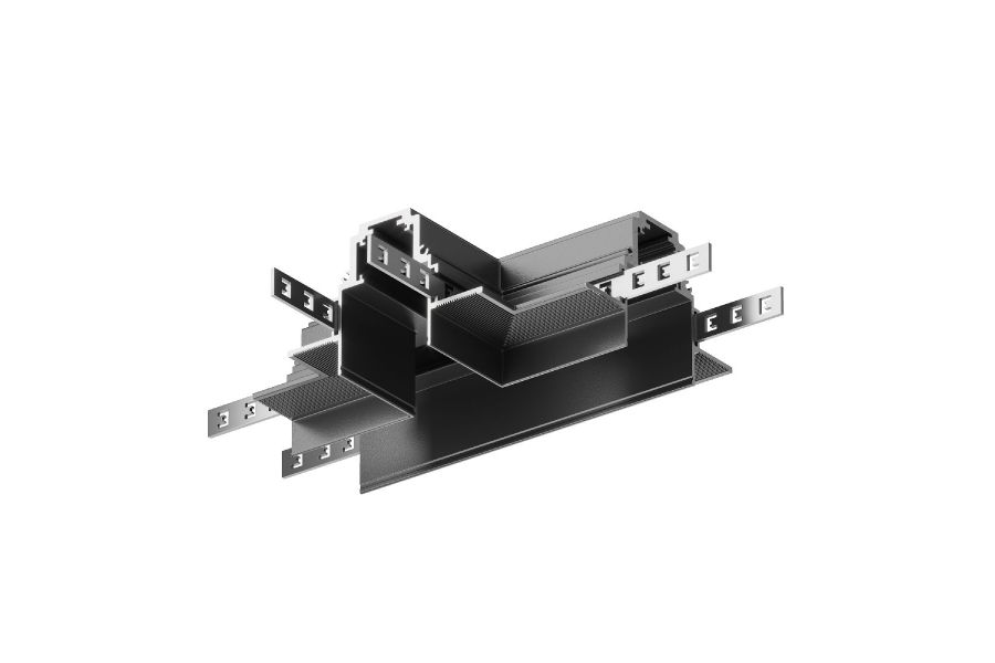 Угол-соединитель для магнитного шинопровода Maytoni Technical Magnetic track system Gravity TRA010CT-42B