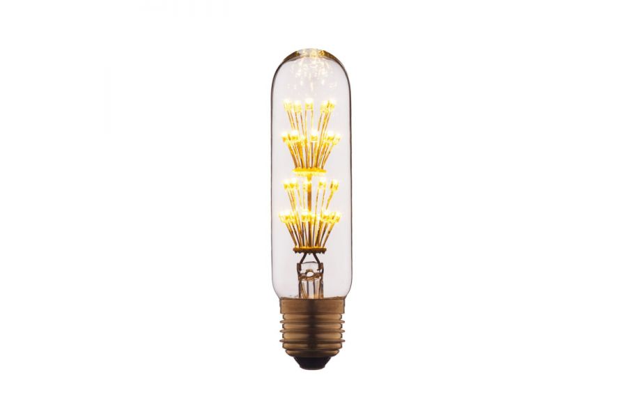 Лампа светодиодная филаментная Loft IT E27 2W прозрачная T1030LED