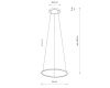 Подвесной светильник Nowodvorski Circolo Led S Black 10863