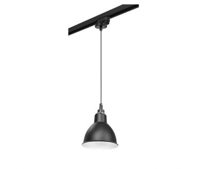 Трековый светильник Lightstar Track 1 black L1T765017 (765017+592007)