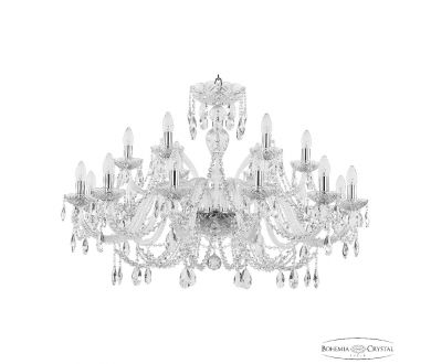 Купить Подвесная люстра Bohemia Ivele Crystal 105/12+6/360 Ni Подвесная люстра Bohemia Ivele Crystal 105/12+6/360 Ni
