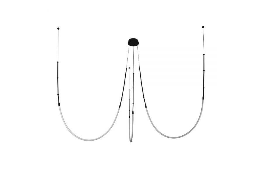 Подвесная люстра Arte Lamp Klimt A2850SP-38BK