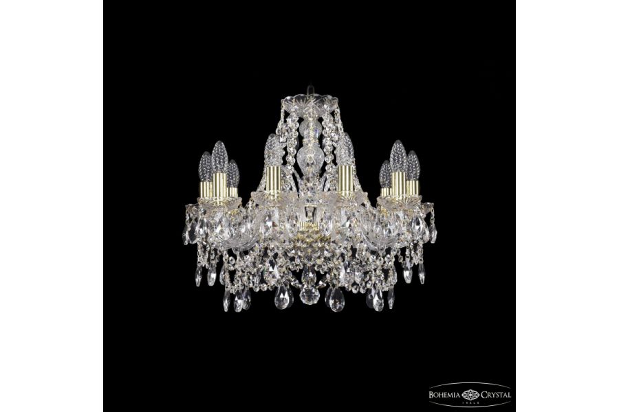 Подвесная люстра Bohemia Ivele Crystal 1411/10/160 G