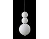 Подвесной светодиодный светильник Crystal Lux Desi SP3 Chrome/White