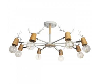 Купить Люстра на штанге Loft IT Sven 10024/8 White Люстра на штанге Loft IT Sven 10024/8 White