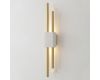 Настенный светильник Crystal Lux CARTA AP6W LED WHITE/BRASS