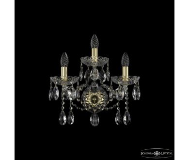Купить Бра Bohemia Ivele Crystal 1413B/2+1/165/XL G Бра Bohemia Ivele Crystal 1413B/2+1/165/XL G
