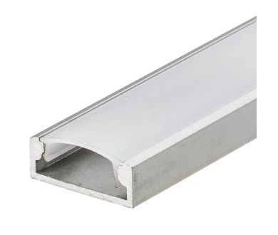 Профиль с экраном Arlight ALU-WIDE-H8-2000 ANOD+FROST 014852