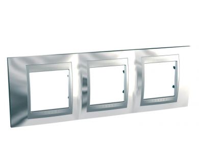 Рамка 3-постовая Schneider Electric Unica Top MGU66.006.010