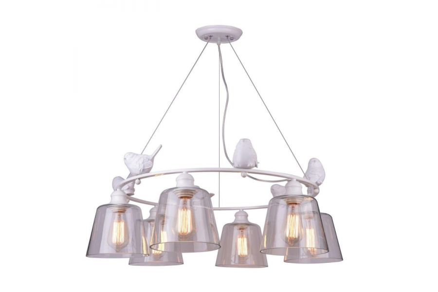 Подвесная люстра Arte Lamp Passero A4289LM-6WH