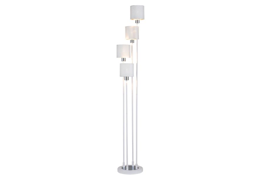 Торшер Escada Denver 1109/4 White/Silver