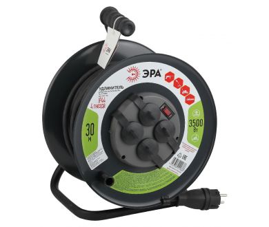 Удлинитель силовой Эра RMx-4es-3x2.5-30m-IP44(KG) Б0043058