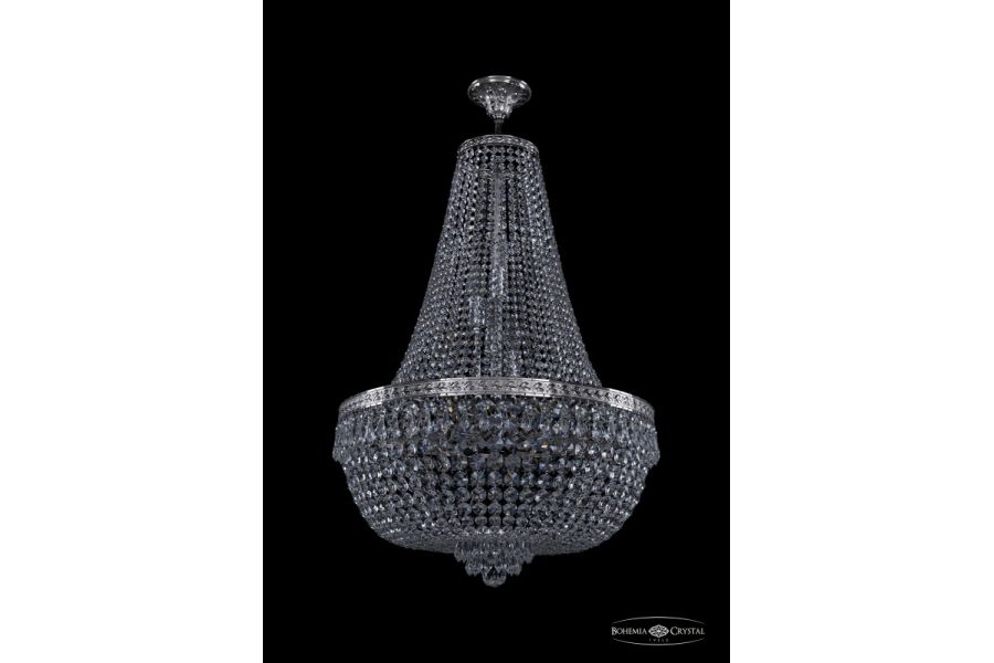 Люстра на штанге Bohemia Ivele Crystal 19271/H2/55IV Ni