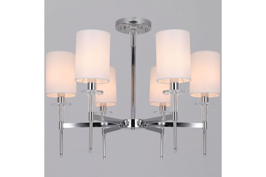 Люстра на штанге Illumico IL1382-6CPA-29 CR Romei