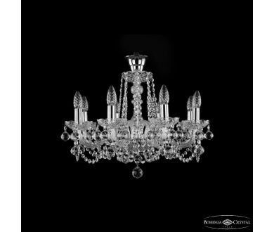 Подвесная люстра Bohemia Ivele Crystal 1402/8/195 Ni Balls Tube