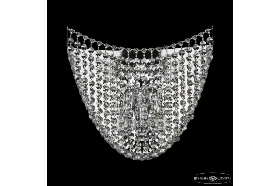 Настенный светильник Bohemia Ivele Crystal 77081B/34 Ni