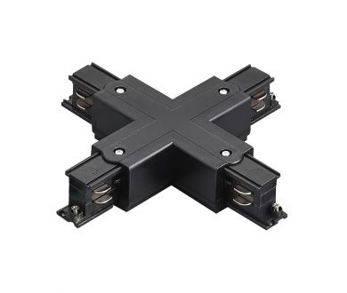 Соединение крестовое с подводом питания к треку 5040xx-(F)/(R) Lightstar Quattro 504147-FR
