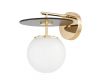 Бра Lumina Deco Dalton LDW 7014-1 GD+BK