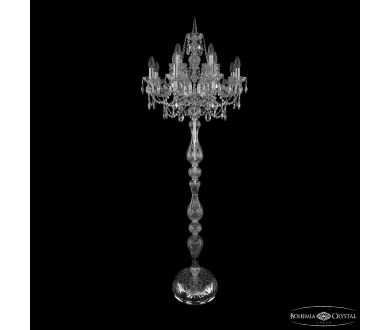 Торшер Bohemia Ivele Crystal 1411T1/8+4/195-170 Ni