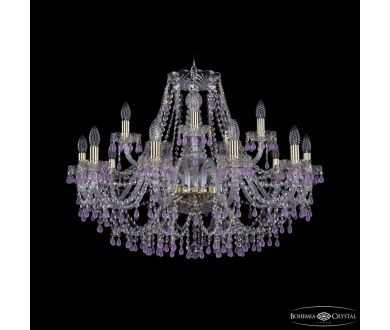 Подвесная люстра Bohemia Ivele Crystal 1410/10+5/300 G V7010
