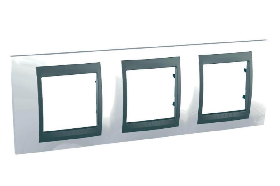 Рамка 3-постовая Schneider Electric Unica Top MGU66.006.292